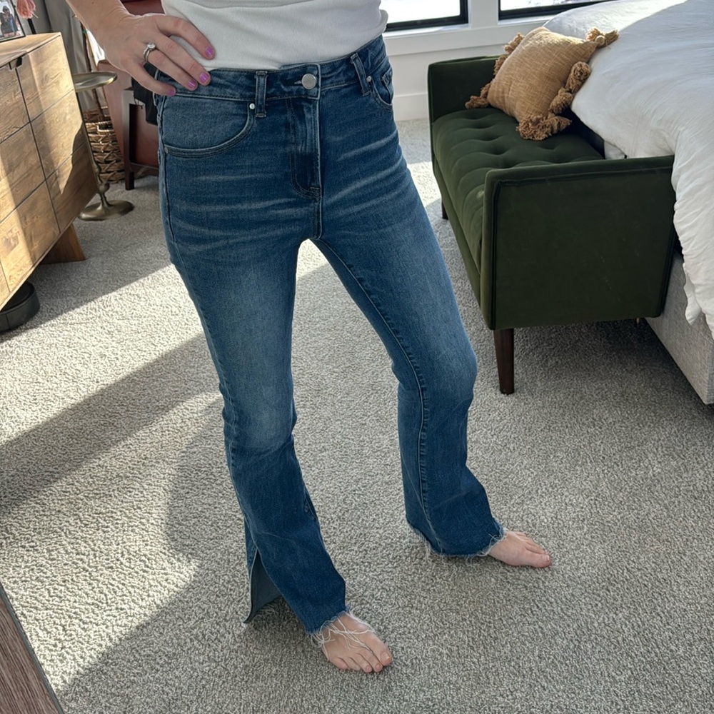 Risen boot cut jeans